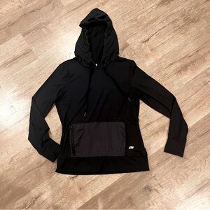 Marika Women Black Long Sleeve Athleisure Running Pullover Hoodie Size M